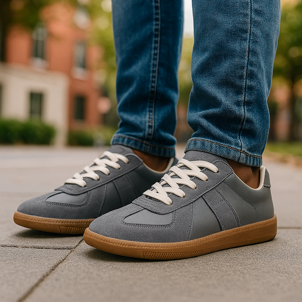 Retro stijl – Paksupohjaiset tennarit