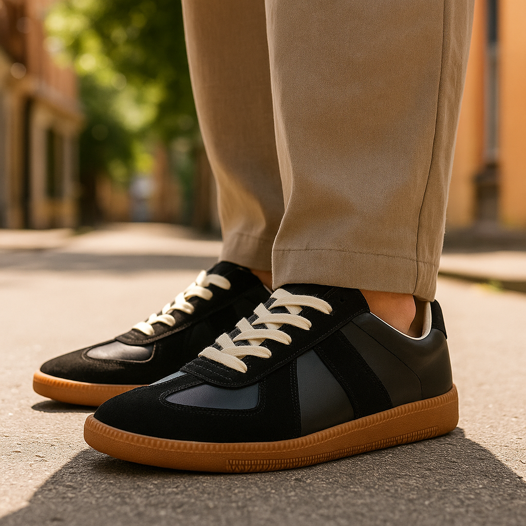 Retro stijl – Paksupohjaiset tennarit