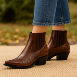 Rodericka – Leren cowboylaarzen