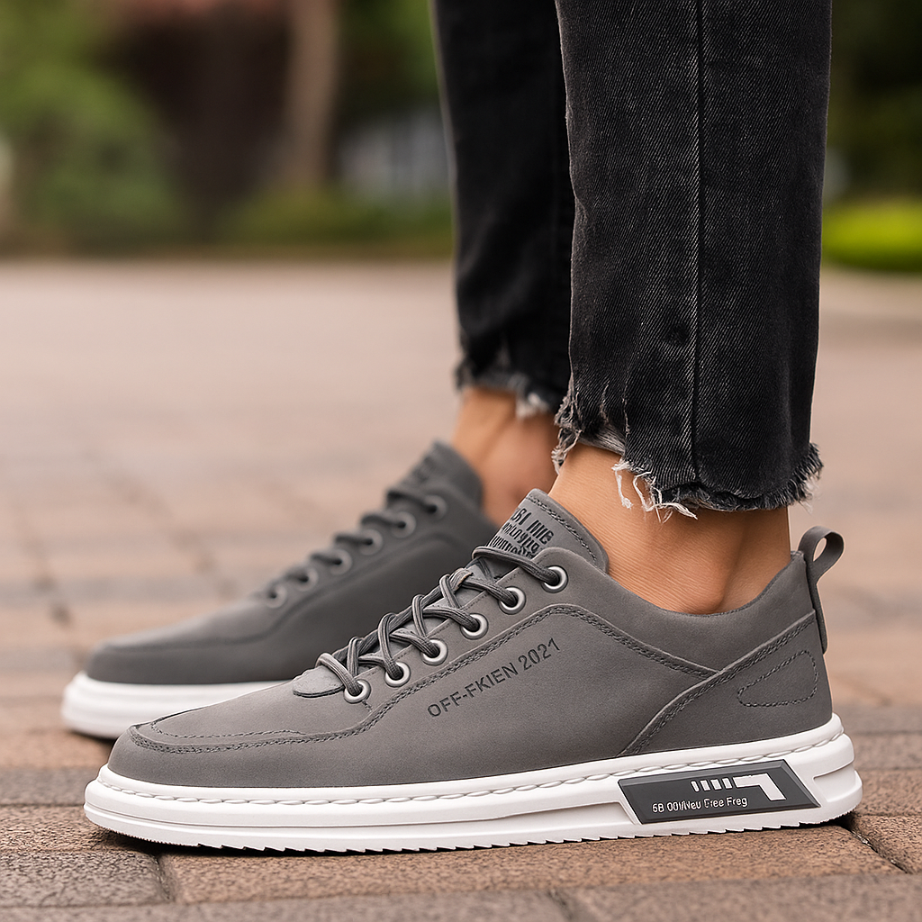 Hugo - zwarte trendy sneakers voor heren