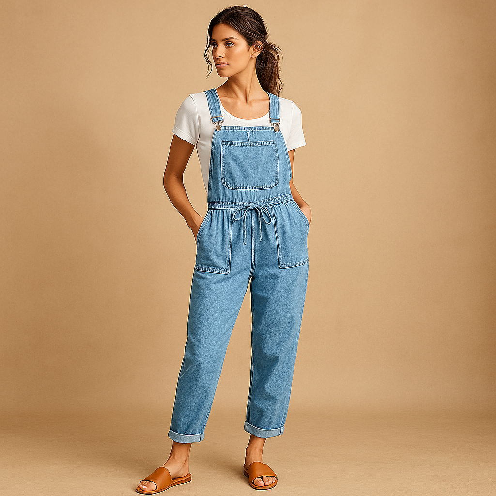 Helka - spijkeroverall voor dames – casual & stijlvol
