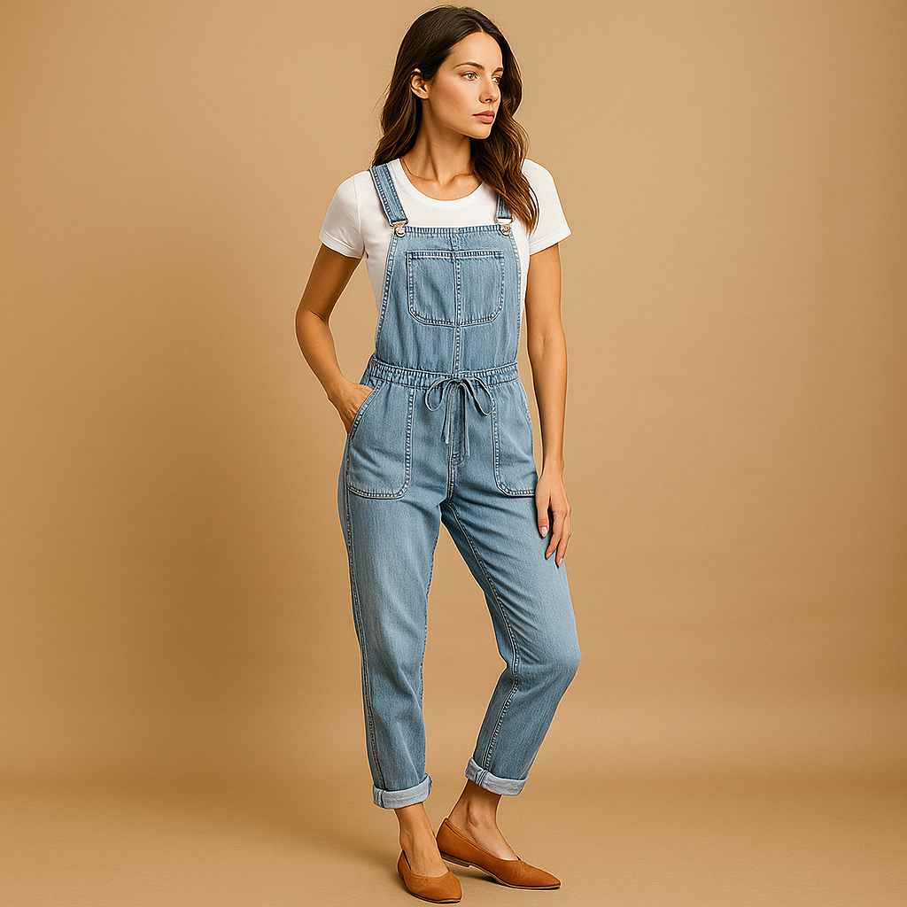 Helka - spijkeroverall voor dames – casual & stijlvol