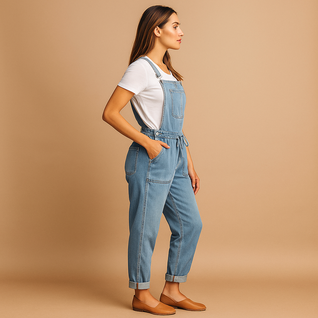 Helka - spijkeroverall voor dames – casual & stijlvol