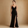 Zara - Elegante rode avondjurk met split