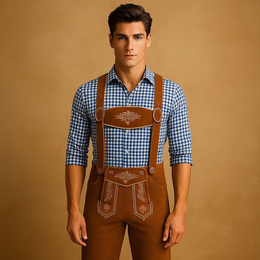 Heren Traditionele Lederhosen