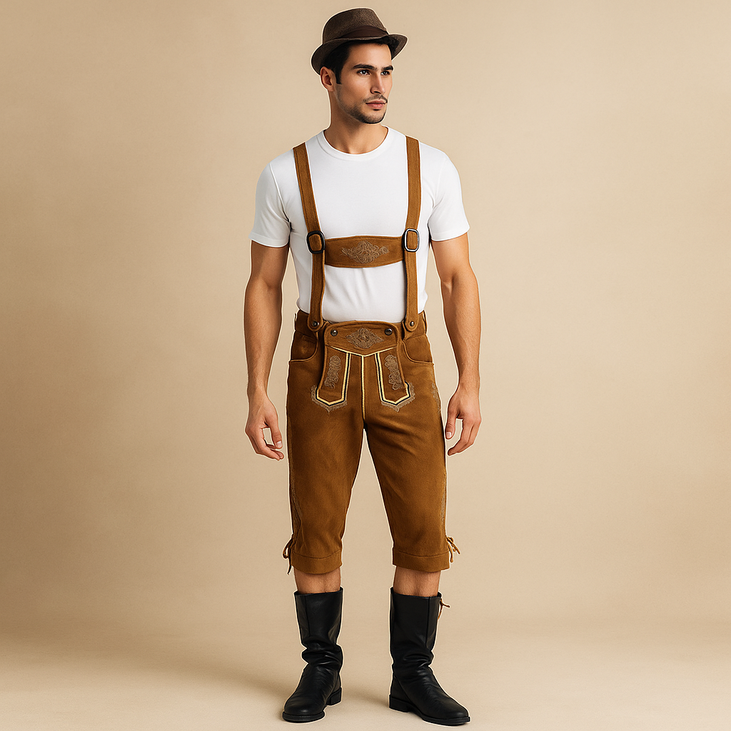 Heren Traditionele Lederhosen
