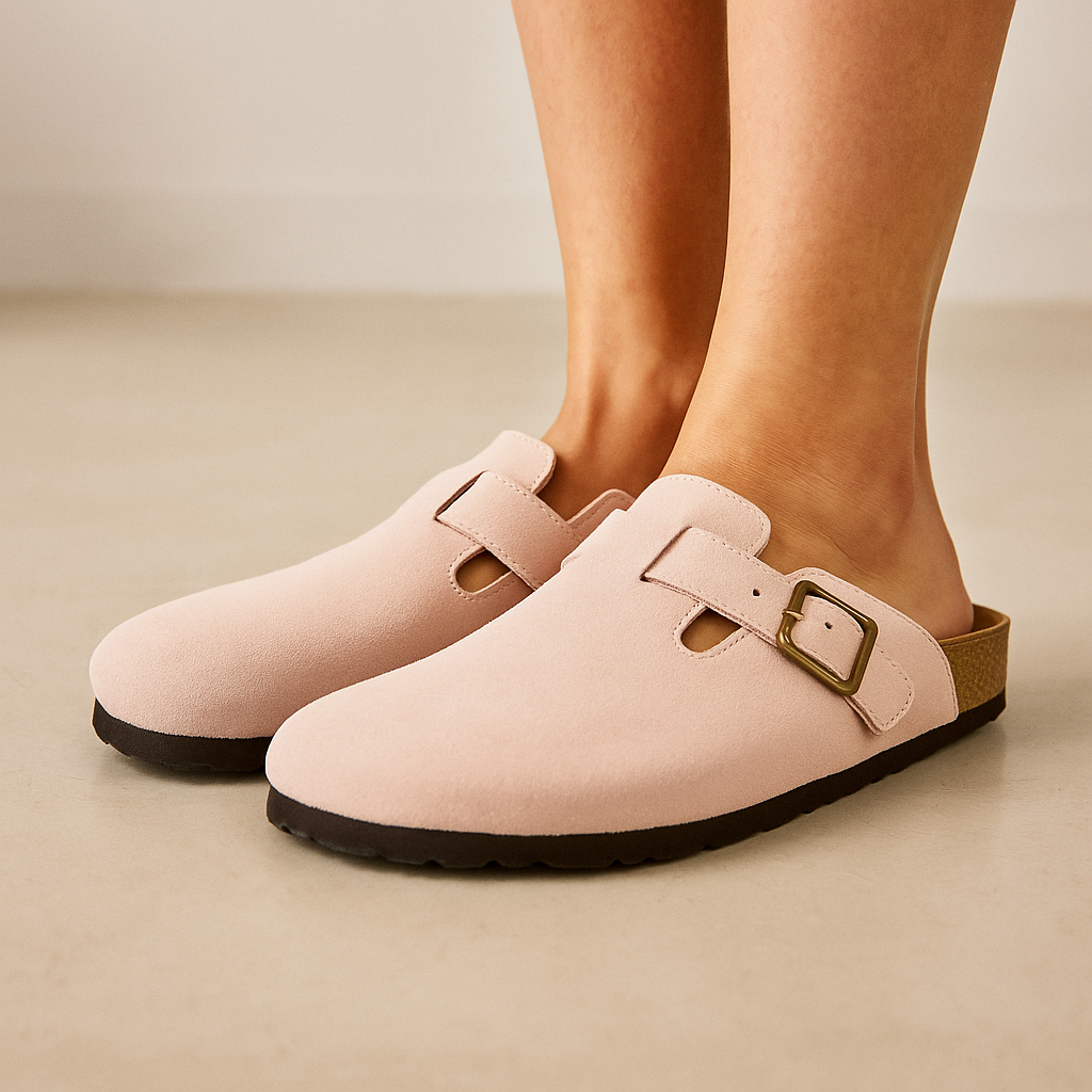 Premium leren unisex Boston-sandalen