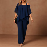 Vina - Elegant Wit Tweedelig Set