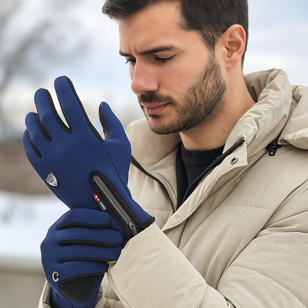 Tech Touch Handschuhe – Warm und Für Touchscreens Geeignet Wasserdicht