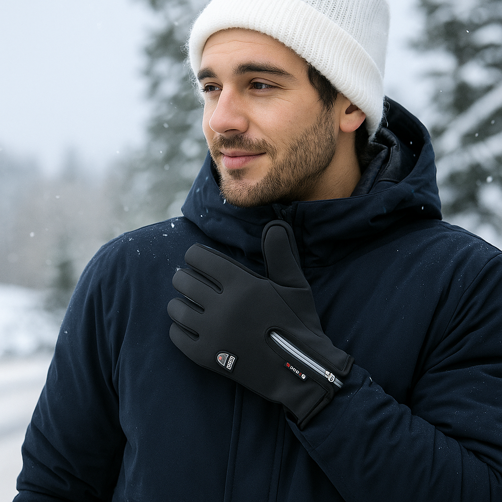 Tech Touch Handschuhe – Warm und Für Touchscreens Geeignet Wasserdicht