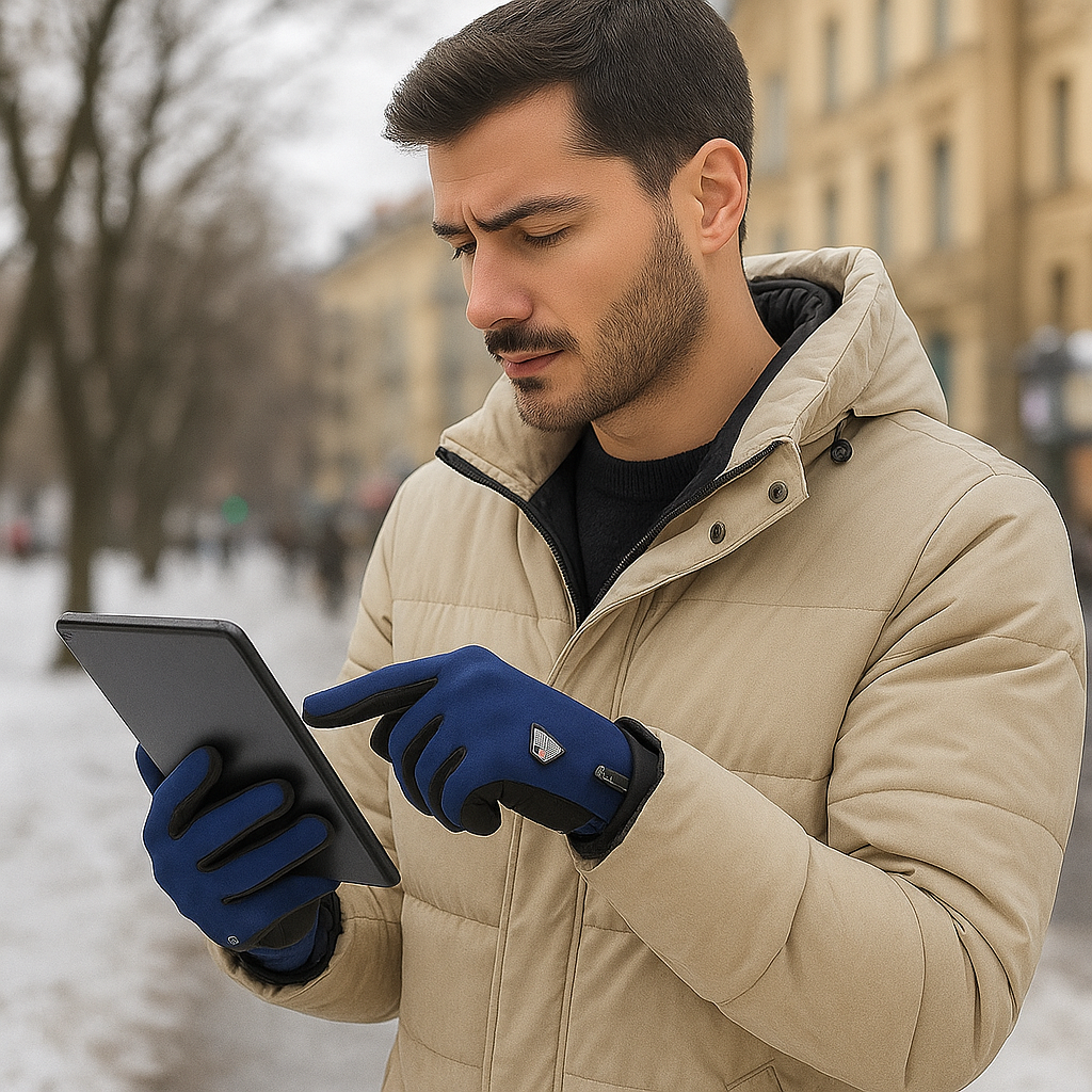 Tech Touch Handschuhe – Warm und Für Touchscreens Geeignet Wasserdicht