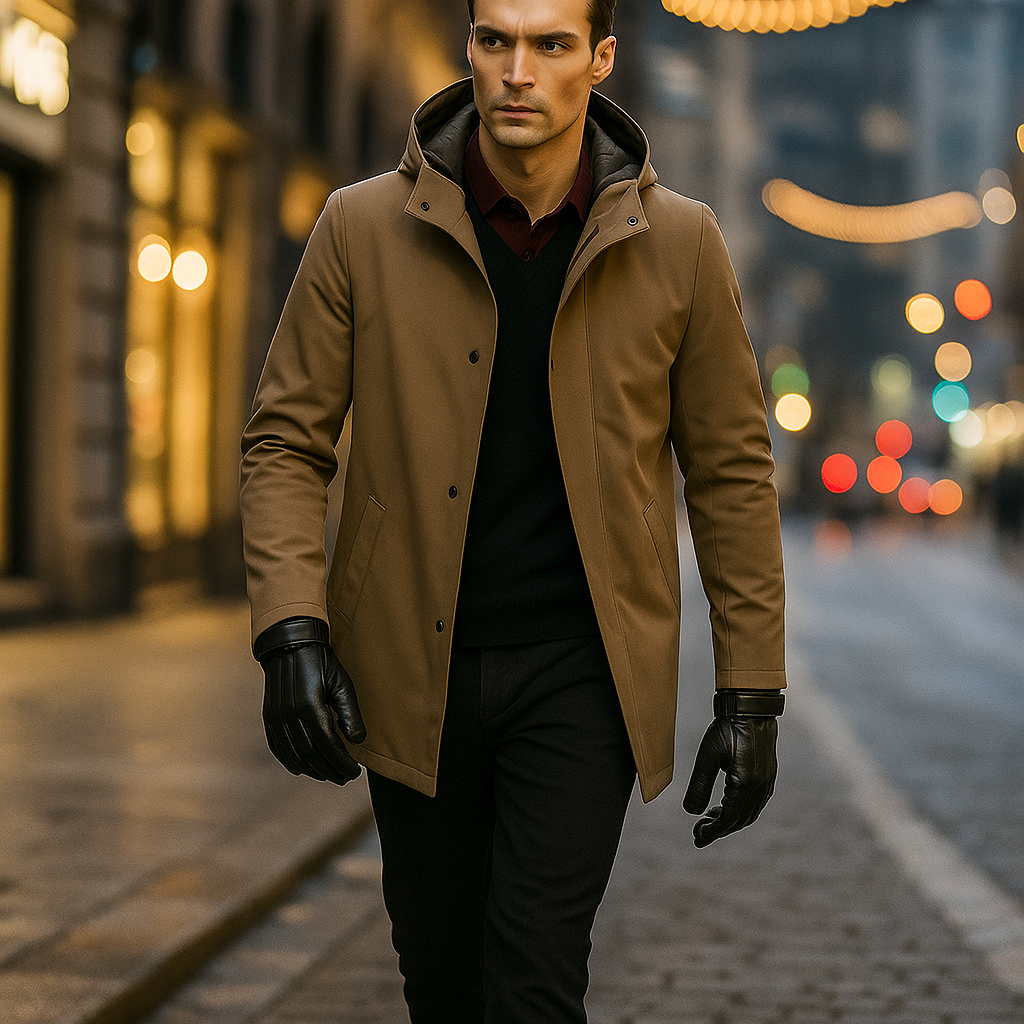 Nahkakäsineet Miehet Felix – Eleganssia & Lämpöä
