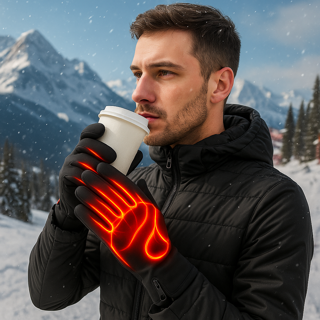 Warme Winterhandschuhe – Touchscreen-kompatibel & Wasserdicht
