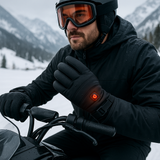 Warme Winterhandschuhe – Elektrische Heizungen, Touchscreen-freundlich & Einstellbare Wärme