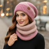 Noëlle – Luksusvillapipo ja -huivi naisille