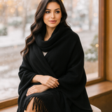 Frieda – Tyylikäs Ruudullinen Kashmir-huivi