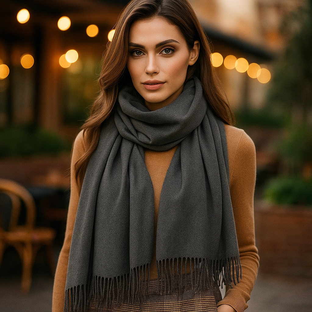 Pashmina Huivi Naisille – Tyylikäs Luksuspehmeys