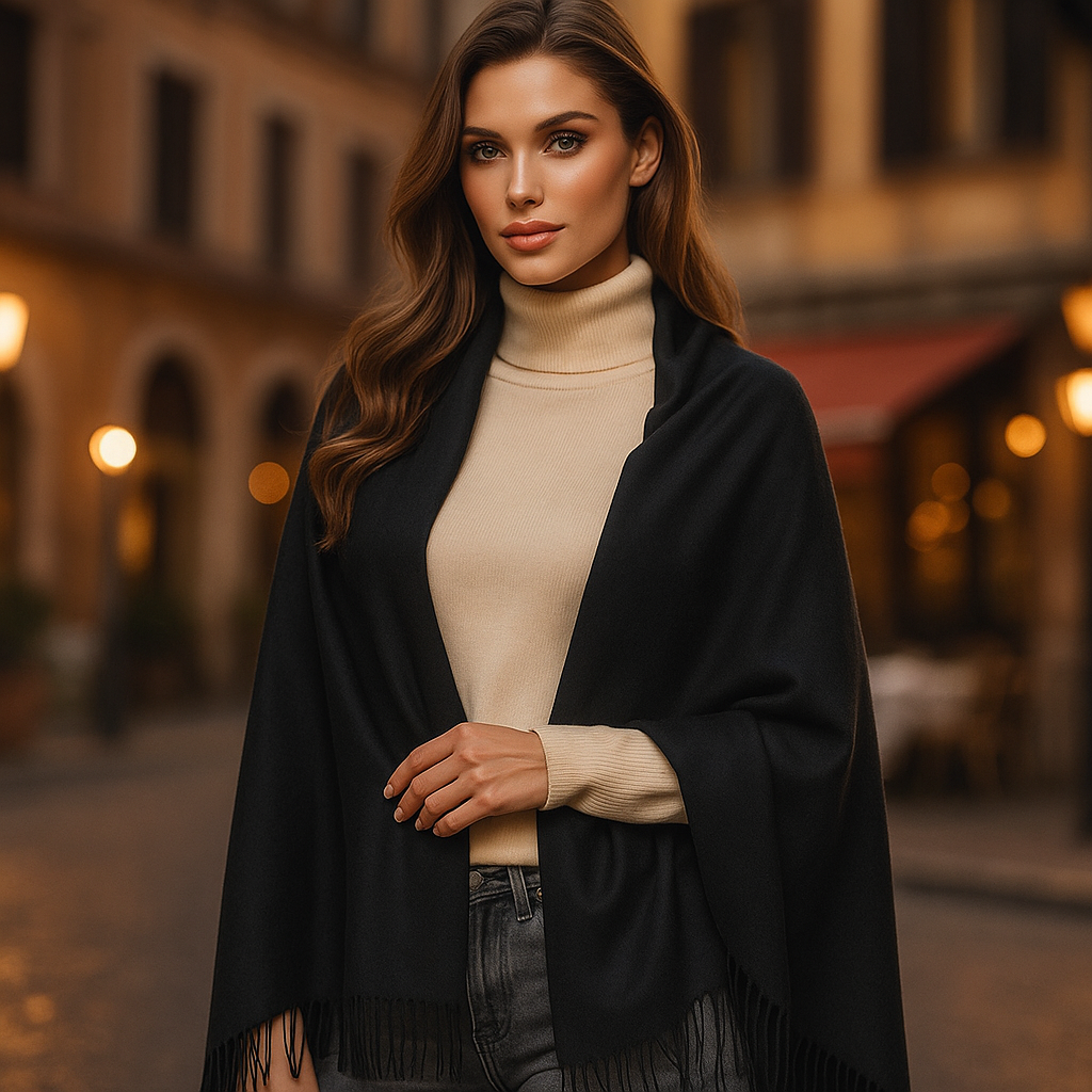 Pashmina Huivi Naisille – Tyylikäs Luksuspehmeys