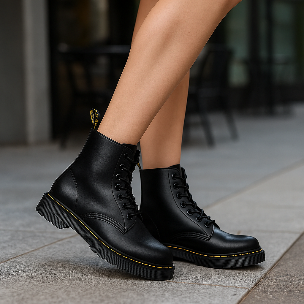 Martens | Damen Stilvolle Hohe Stiefel