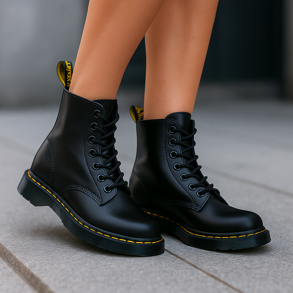 Martens | Damen Stilvolle Hohe Stiefel