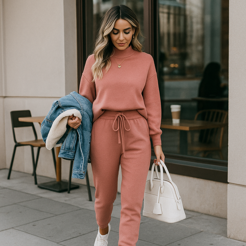 Luna - Stijlvolle 2-delige trainingsoutfit - Comfortabel - Voor vrouwen - Stijlvol ontwerp