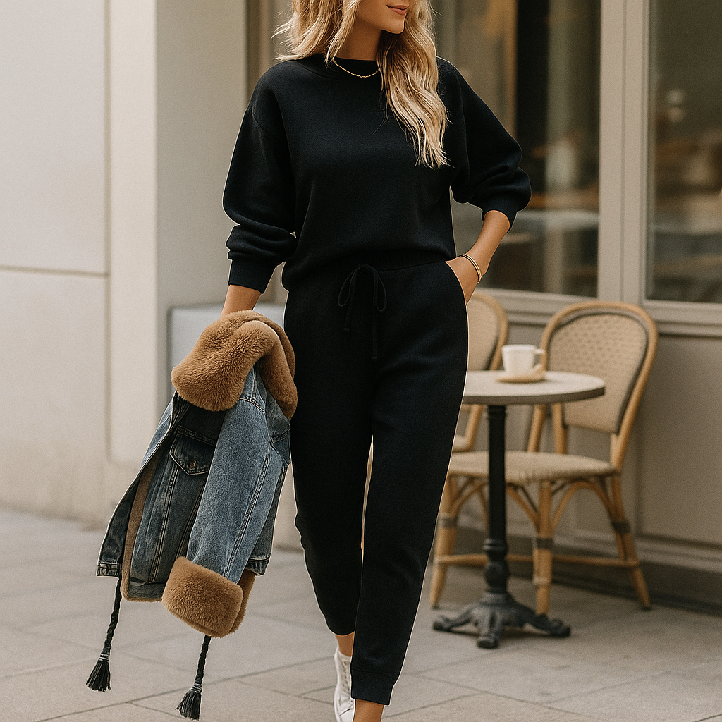 Luna - Stijlvolle 2-delige trainingsoutfit - Comfortabel - Voor vrouwen - Stijlvol ontwerp