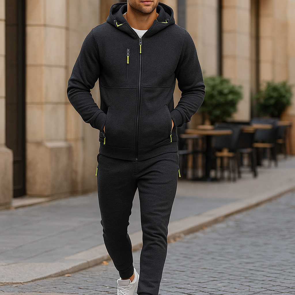 FlexVorm - Heren trainingspak - Hoodie en broek - Sport en vrije tijd
