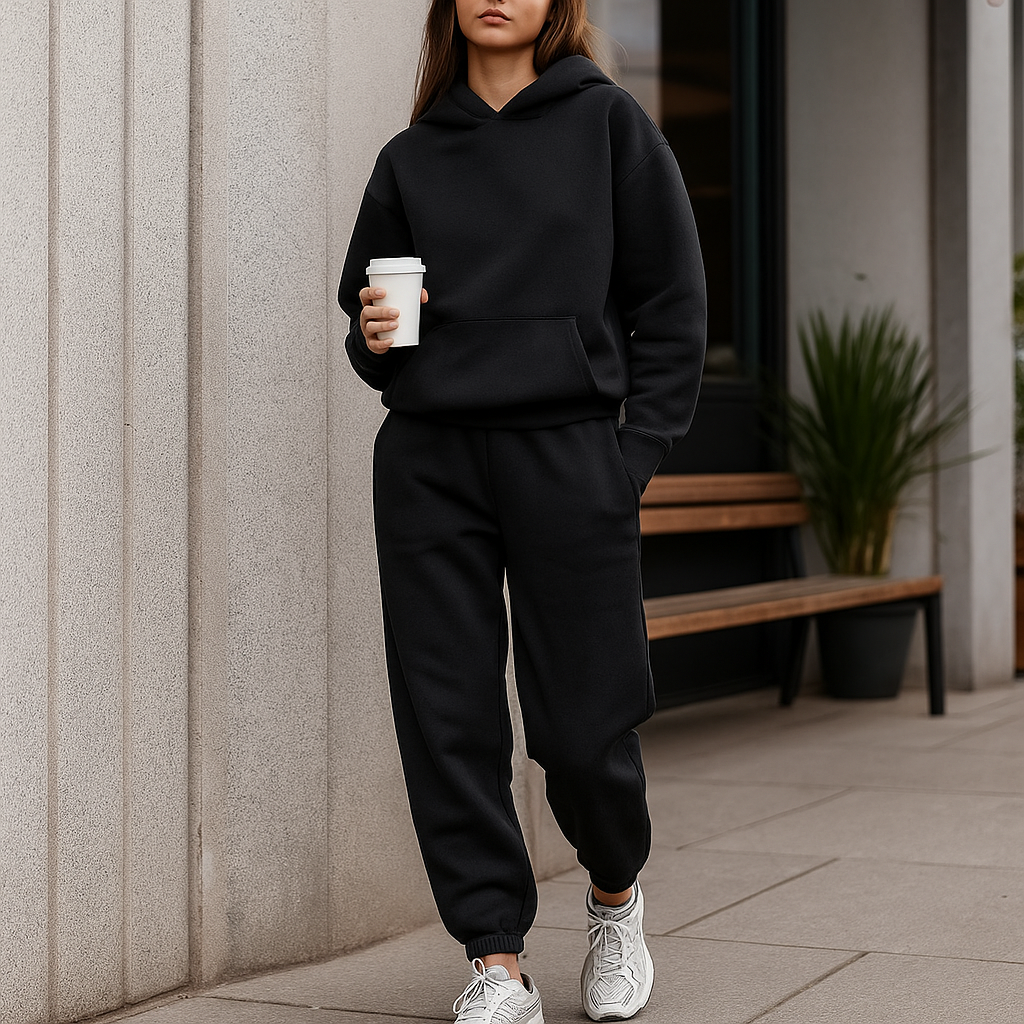 Dames trainingsset - Hoodie jas - Dames joggers