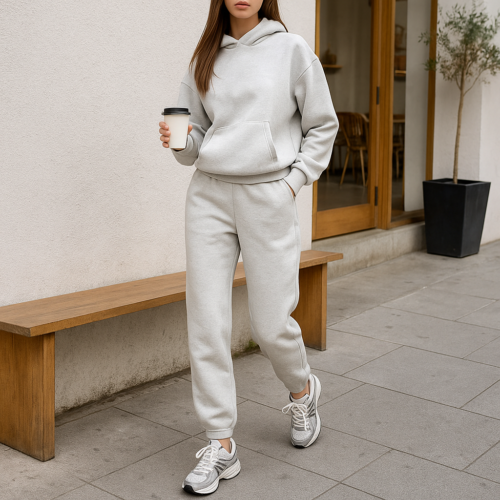 Dames trainingsset - Hoodie jas - Dames joggers