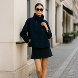 Elise - Stijlvolle korte jas - Moderne draai