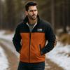 Warme fleecejas voor heren - zachte voering - ritszakken - winddicht