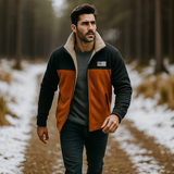 Warme fleecejas voor heren - zachte voering - ritszakken - winddicht