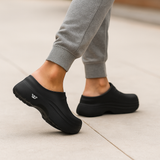 방수 여성용 나무 신발 - 정형외과용 - 충격 방지 밑창