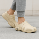 방수 여성용 나무 신발 - 정형외과용 - 충격 방지 밑창