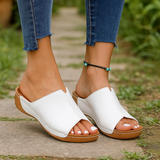 Dames orthopedische platformsandalen - comfortabel - ondersteunend - anatomische zool