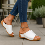 Dames orthopedische platformsandalen - comfortabel - ondersteunend - anatomische zool