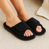 부드러운 접착식 정형외과용 슬리퍼 - 조절 가능 - 지지력 있는 - 실내용