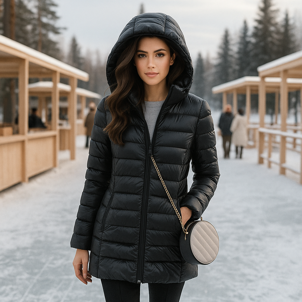 Dames ultralichte winterjas - warm - casual - comfortabel