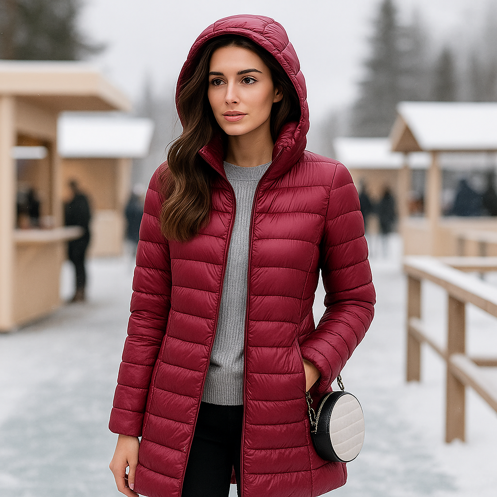 Dames ultralichte winterjas - warm - casual - comfortabel