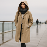 Op maat gemaakte windjas voor dames - comfort - stijl - functionaliteit