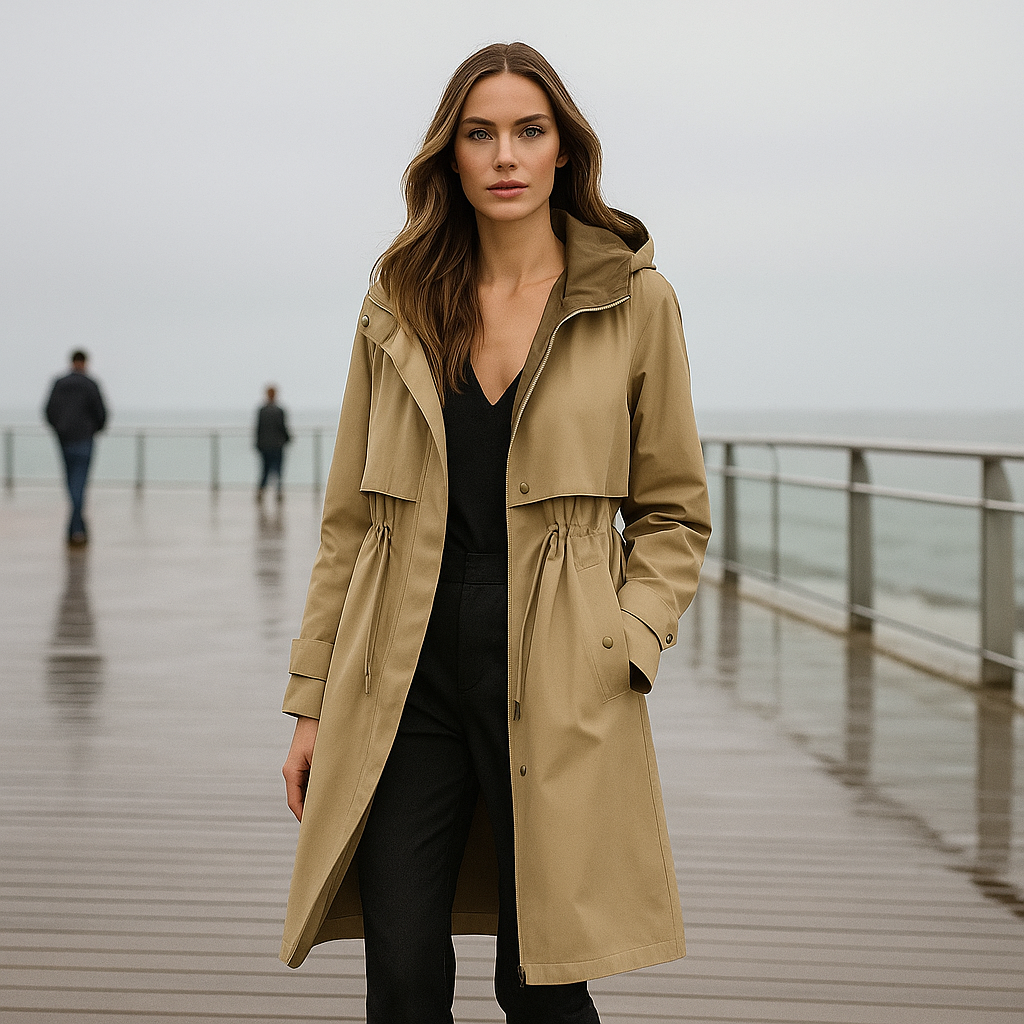 Op maat gemaakte windjas voor dames - comfort - stijl - functionaliteit