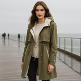 Op maat gemaakte windjas voor dames - comfort - stijl - functionaliteit