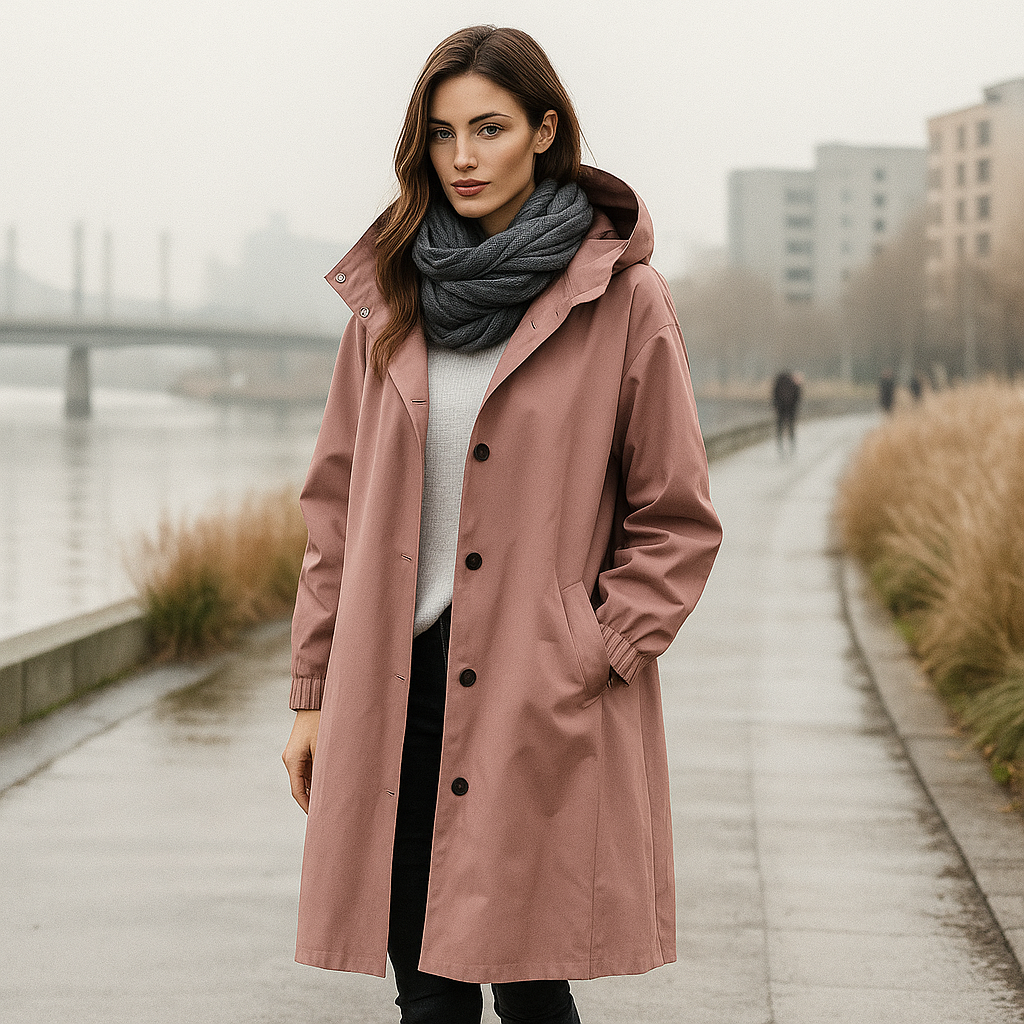Simona Waterdichte Trenchcoat - Stijlvol - Functioneel - Comfortabel