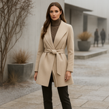 Dames strak zittend dubbelrijig jasje - Elegant model - Stijlvol ontwerp