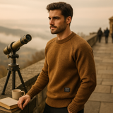 Lämmin miesten neule - klassiset värit