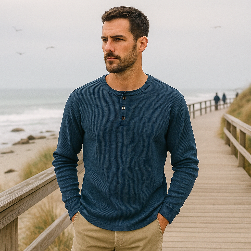 Klassinen miesten neule - pitkähiha