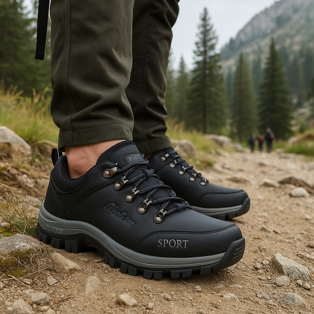 남성용 방수 등산화 - 트레킹화