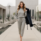 Elora - klassinen 2-osainen naisten setti - tyylikäs - monikäyttöinen