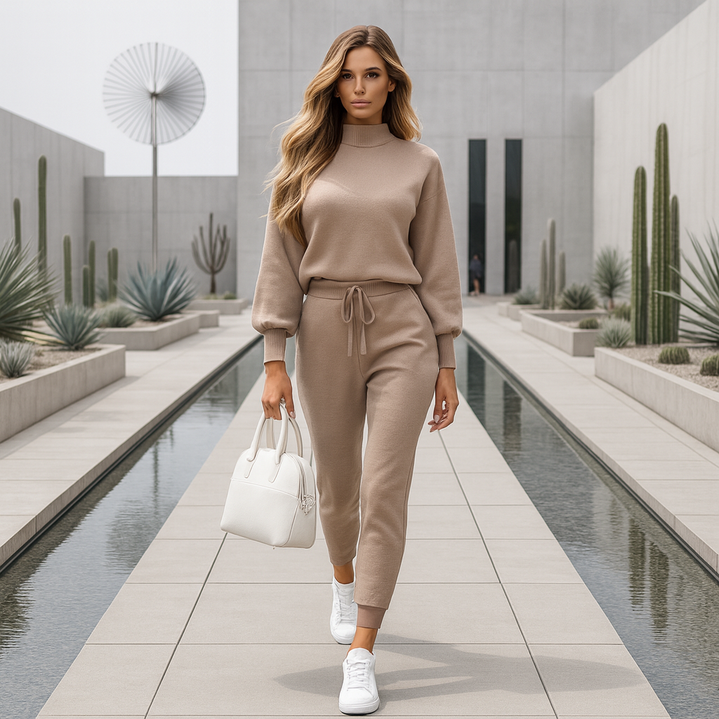 Elora - klassinen 2-osainen naisten setti - tyylikäs - monikäyttöinen