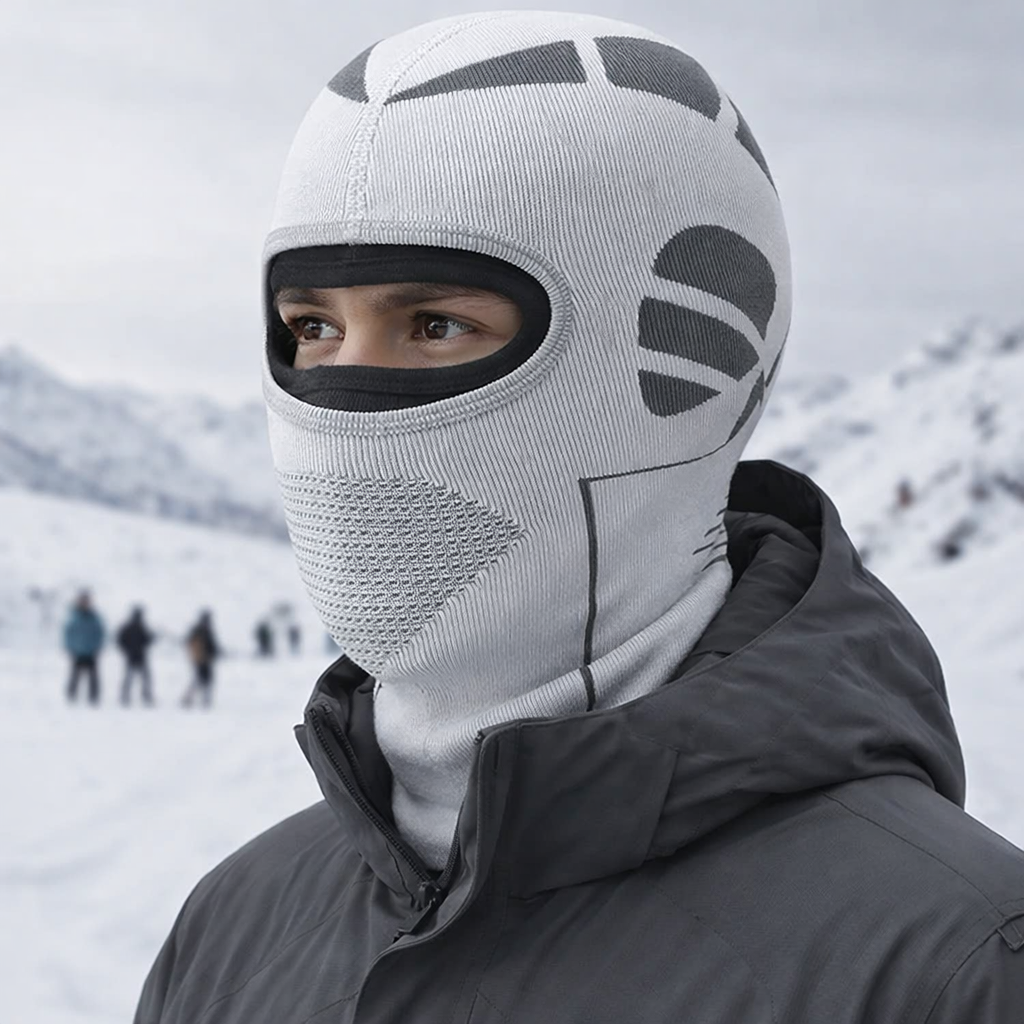 Unisex Thermal Full-Face Balaclava - tuulenkestäviin talviurheiluihin